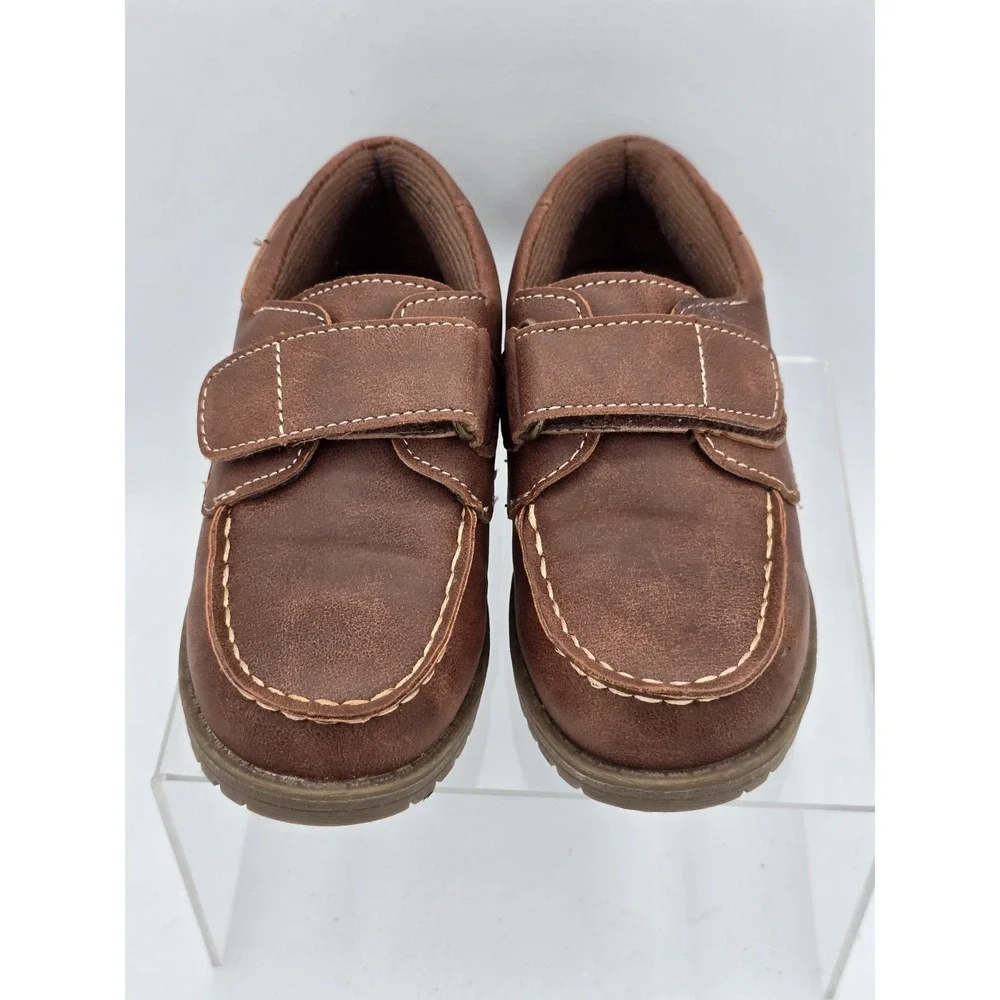 Boys Children's Place  Size 10 Loafer‎ Shoe Boat Shoes Hook & Loop